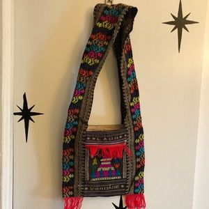 Handmade purse from Vientiane, Loas